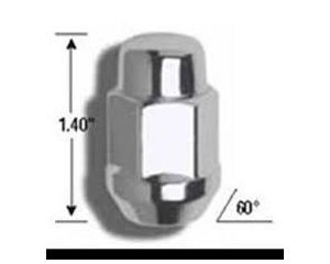 Rattamutter 1/2`` kinnine