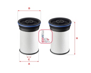 Kütusefilter GM 2,8 TD